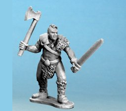 Half Orc Marauders With Dual Weapons - Crusader Miniatures