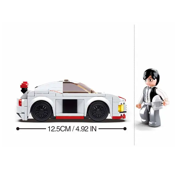 Sluban Knight Car - Car Club Building Brick Kit