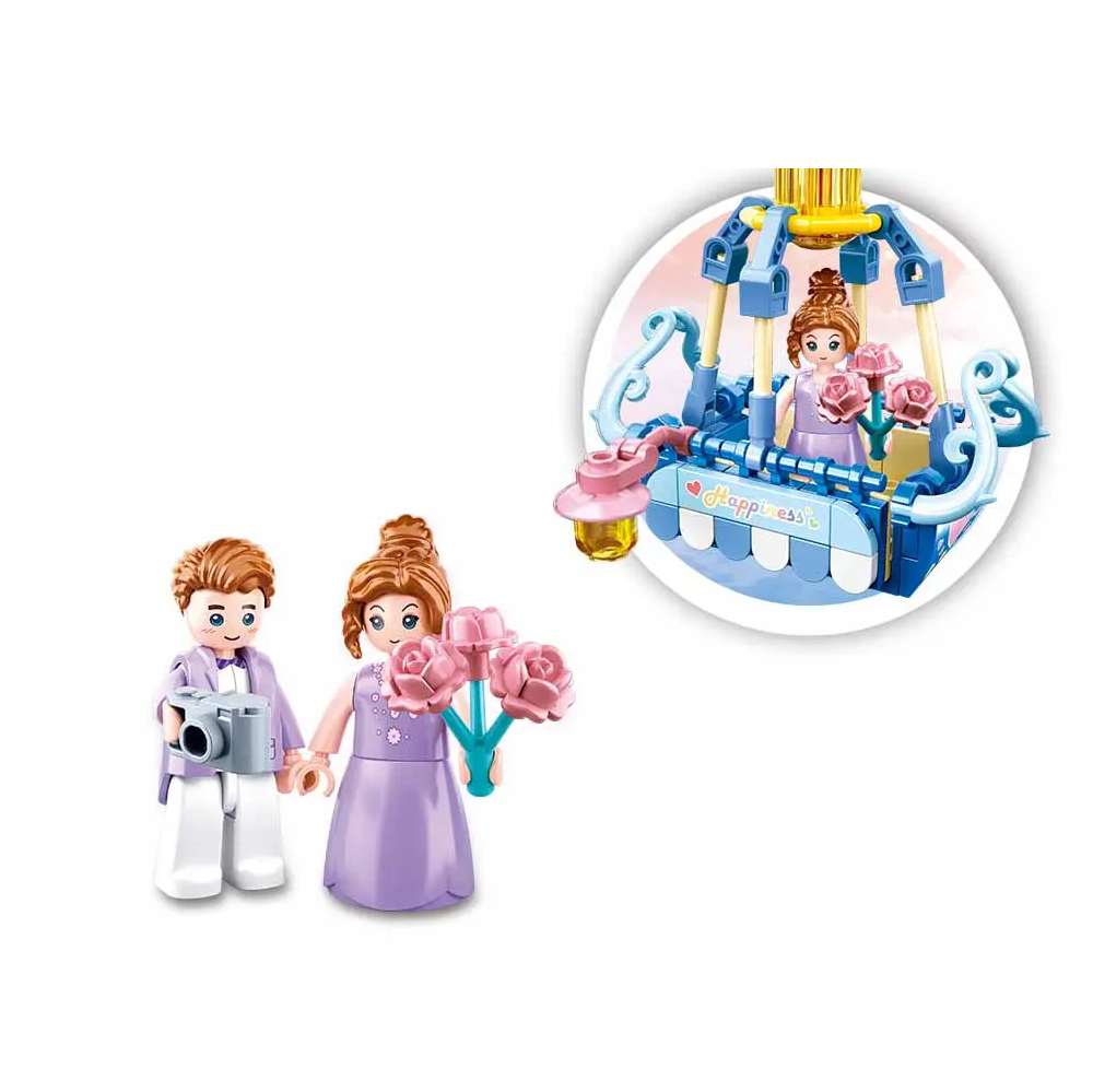 Sluban Hot Air Balloon - Girls Dream Building Brick Kit