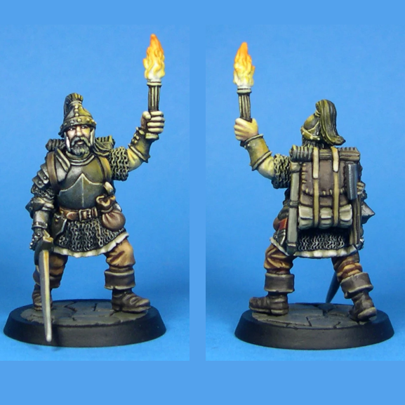 Fighter Plate & Sword - Crooked Dice