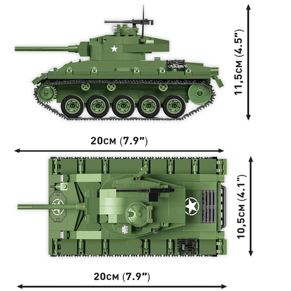 COBI M24 Chaffee - Brick Kit