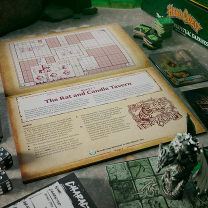 HeroQuest Crypt of Perpetual Darkness Quest Pack Expansion