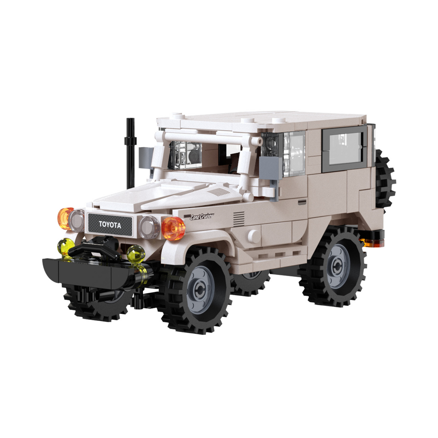 CaDA Toyota Land Cruiser FJ40 - 1:24 Scale Building Brick Model Kit