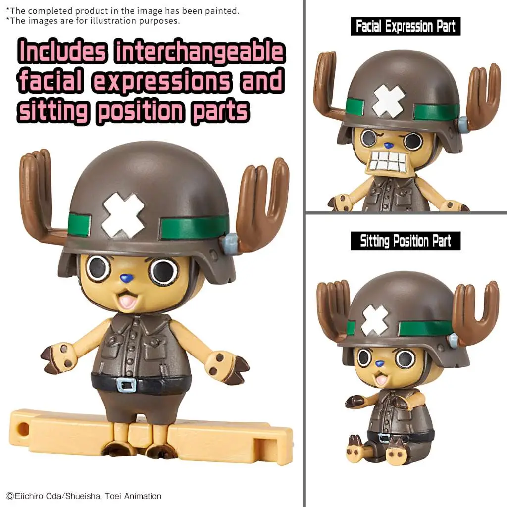 One Piece Chopper Robo Super 2&3 Heavy Armour & Horn Dozer - Model Kit