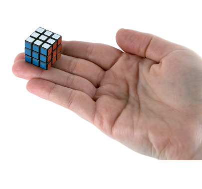 World's Smallest Rubik's Cube
