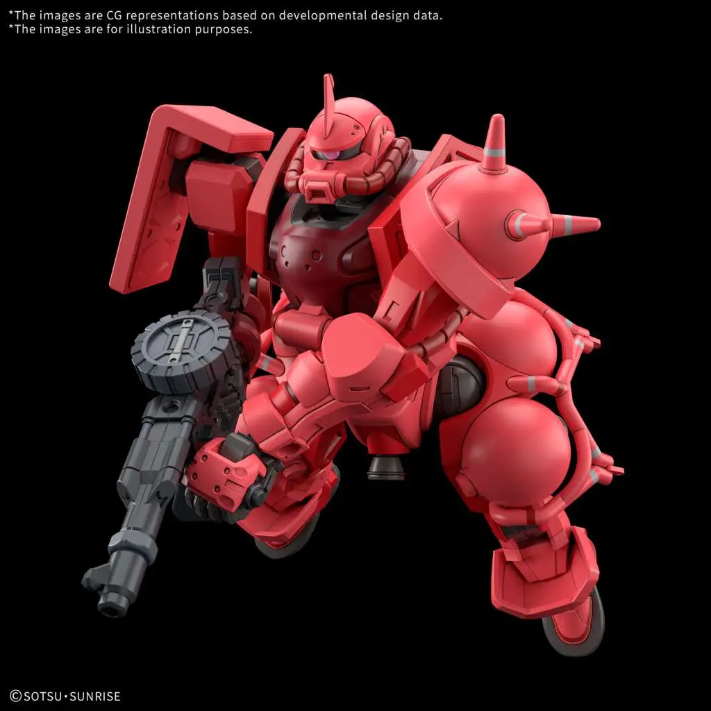 HG MS-06S Char's Zaku GQ – 1/144 Bandai Gunpla
