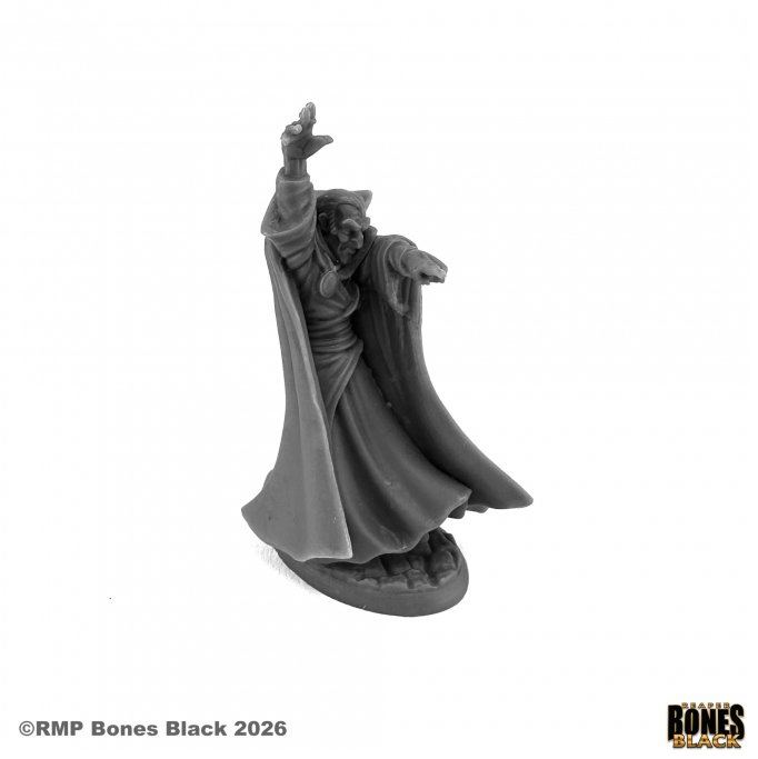 44263 Zavanthus Evil Wizard - Reaper Bones Black