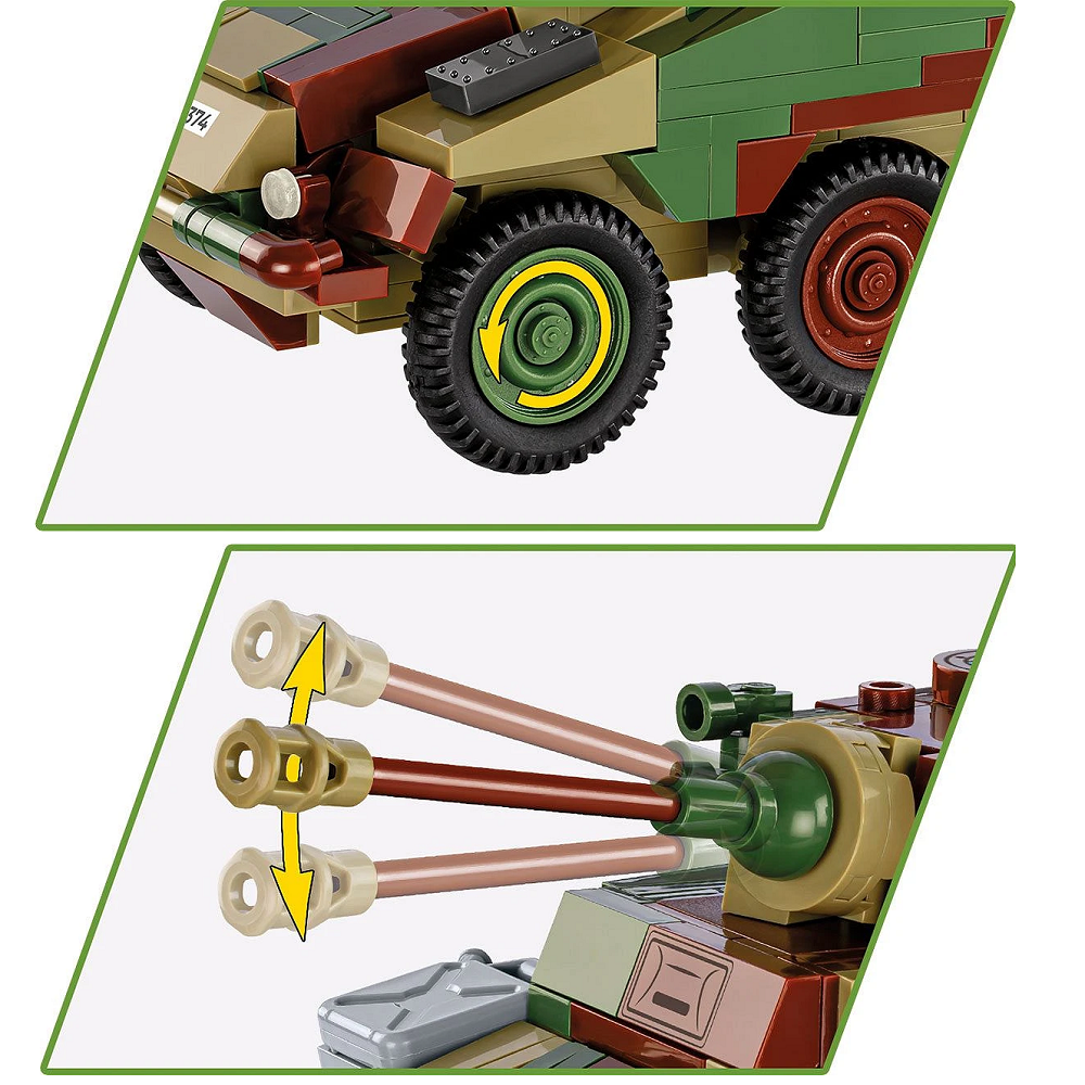 COBI Sd.Kfz. 234/2 Puma - Brick Kit