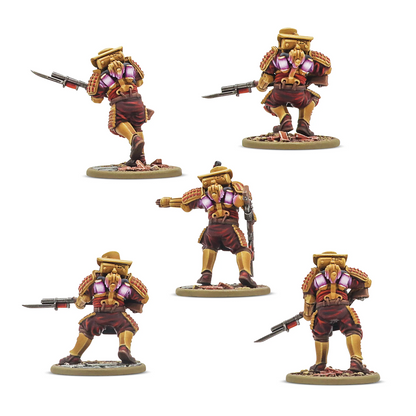 Konflikt ’47 Ghost Attack Squad -5 Figures