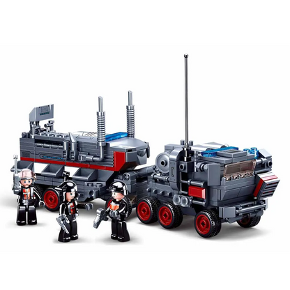 Sluban Space War Command Vehicle 6-in-1 - Building Brick Kit
