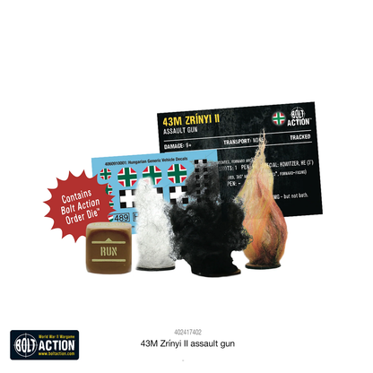 43M Zrínyi II Assault Gun - Bolt Action