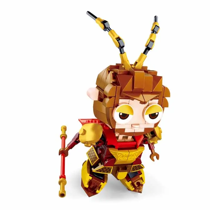Sluban Q Bricks Monkey King -  Building Brick Kit