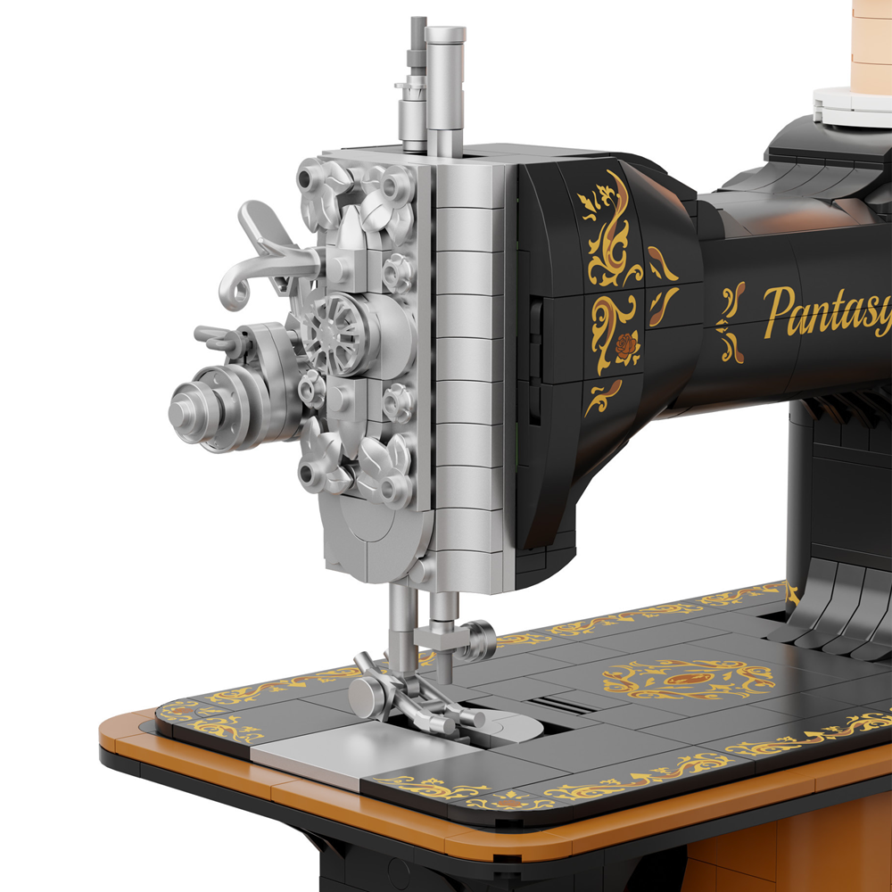 Antique Hand Crank Sewing Machine - Pantasy Brick Kit