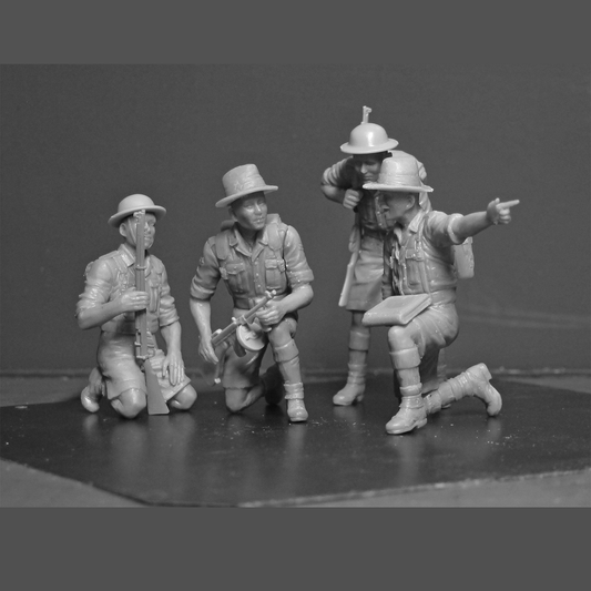 ICM Plastic Model Kit Gurkha Rif...