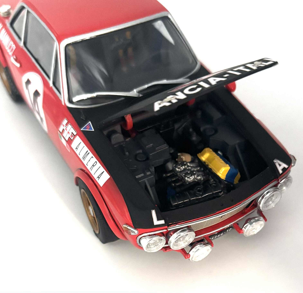 Italeri Lancia Fulvia HF Rally Montecarlo 1972 | 1:24 Scale Model Kit