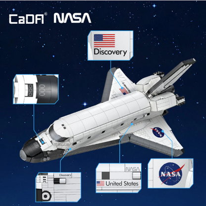 CaDA Master NASA Space Shuttle Discovery