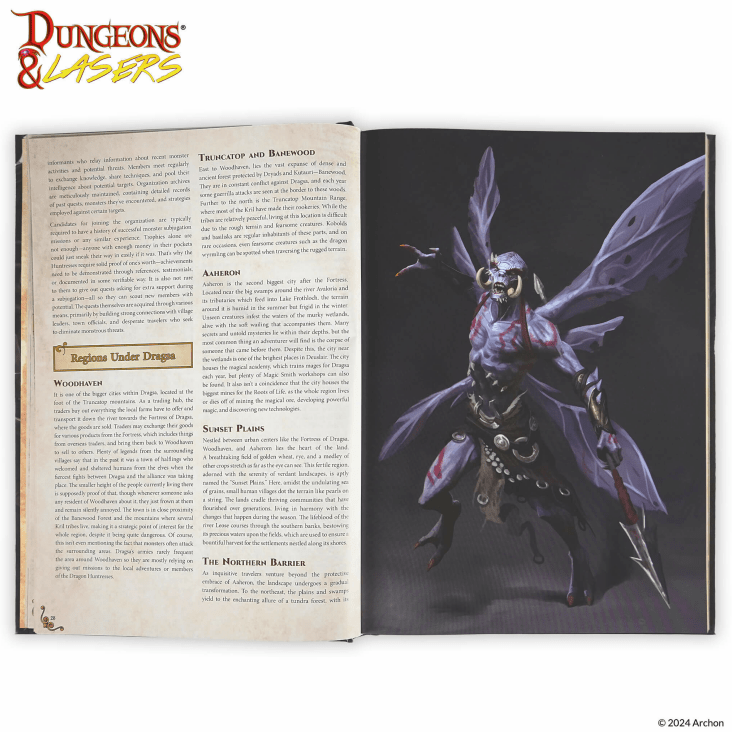 The World Of Deuslair RPG Campaign - Hardback