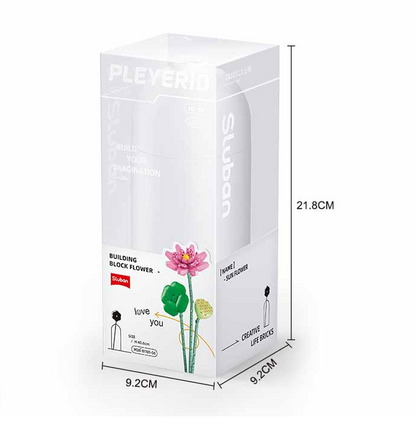 Sluban Lotus Flower Brick Kit - Pleyerid