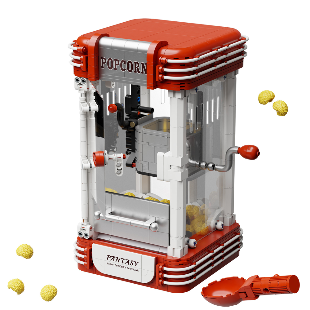 Popcorn Maker Machine - Pantasy Brick Kit