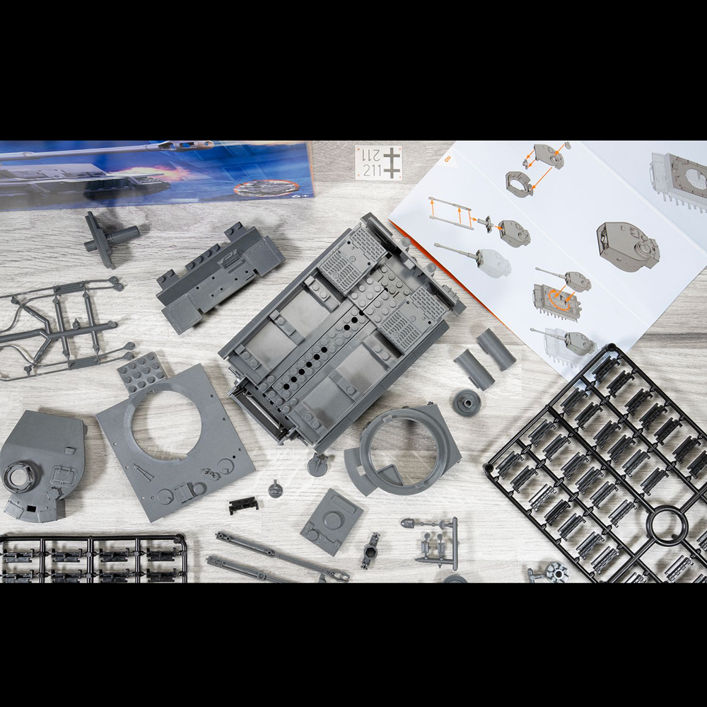 Airfix QUICKBUILD Tiger I – 1:35 Scale