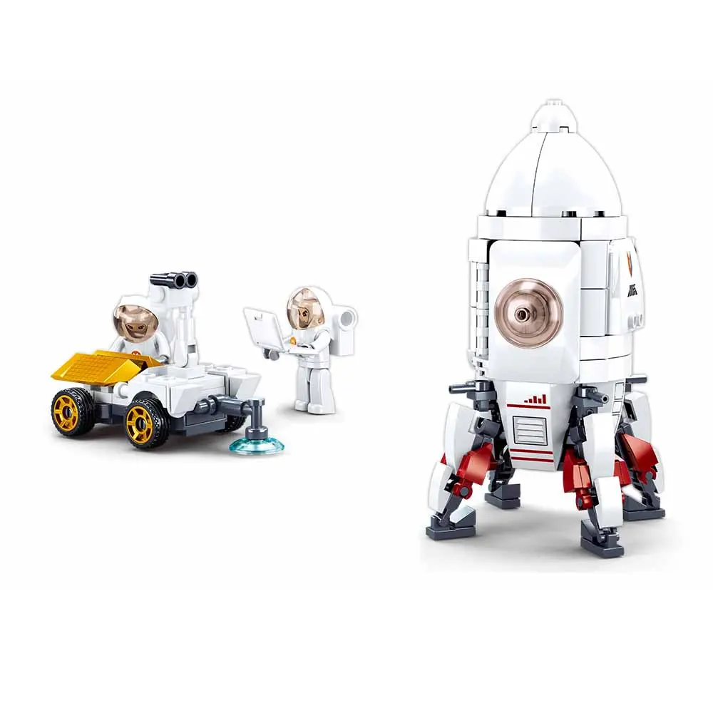 Sluban Saturn Landing Module - Model Brick Building Set