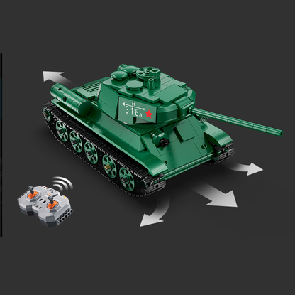 T34 Medium Tank - Cada Master Brick