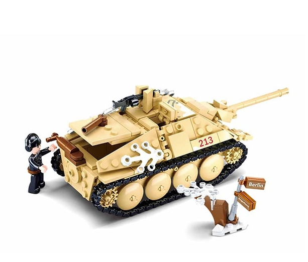 Sluban WW2 Army Battle of Budapest Tank Destroyer - Model Bricks