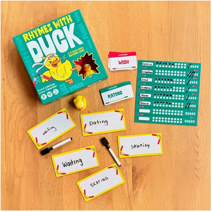 Rhymes with Duck – Fast-Paced Rhyming Party Game