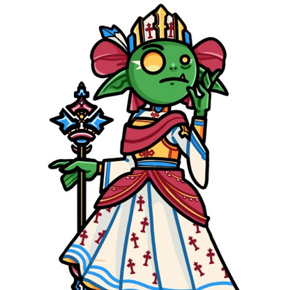 Dice Goblin The Medic - RPG Dice Set with Mini Dice Bag & Sticker