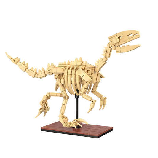 Cada Velociraptor brick model eg...