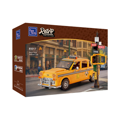New York Yellow Taxi Cab - Pantasy Brick Kit