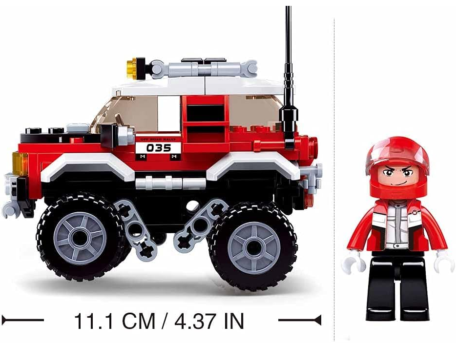 Sluban Off Road Car Club 4x4 - Car Series Building Brick Kit