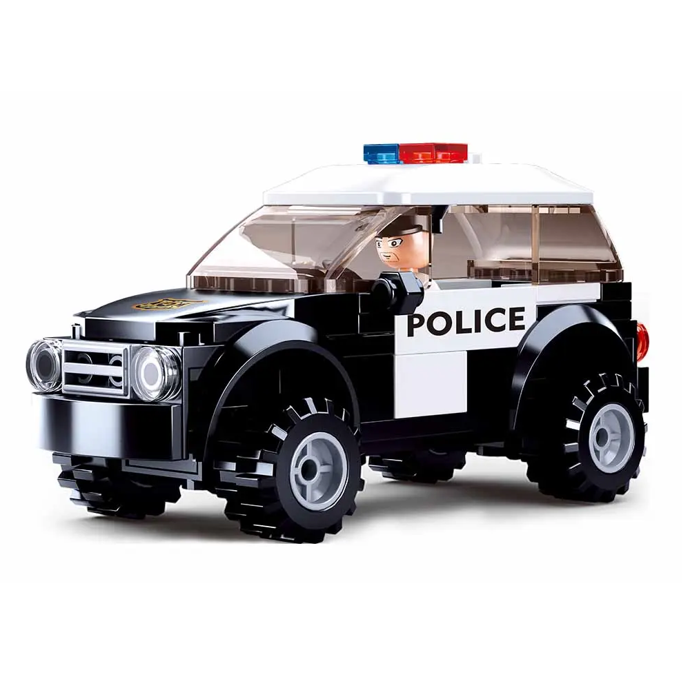 Sluban SUV Patrol Car - Police Building Brick Kit