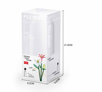 Sluban Lily Flower Brick Kit - Pleyerid