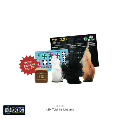 42M Toldi IIa Light Tank - Bolt Action