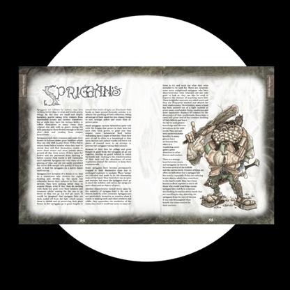 The Woods Core Rulebook 2nd Edition by Oakbound Studio. This hardback core rulebook gives you everything you need to know to launch into this unique miniatures game