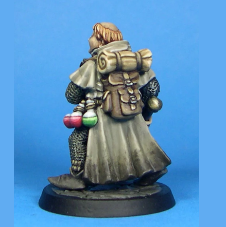 Cleric Tonsure & Mace - Crooked Dice