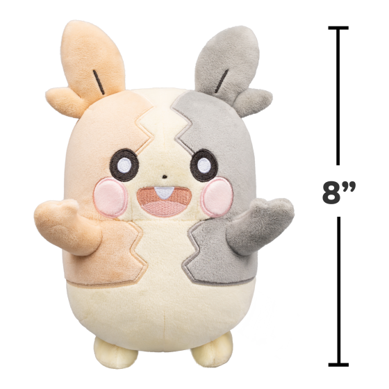 8" Morpeko Full Belly Mode - Pastel 30th Anniversary Pokémon Plushie