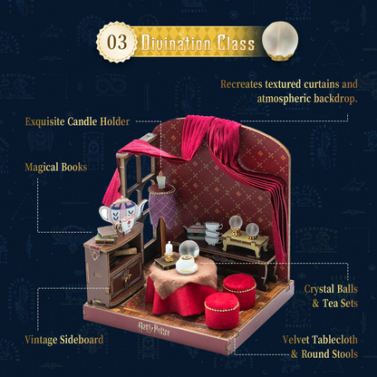 Harry Potter Hogwarts Divination Class - Puremind Wooden Model Kit