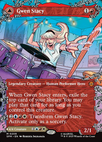 Gwen Stacy // Ghost-Spider Web-Slinger - Spider-Man #209