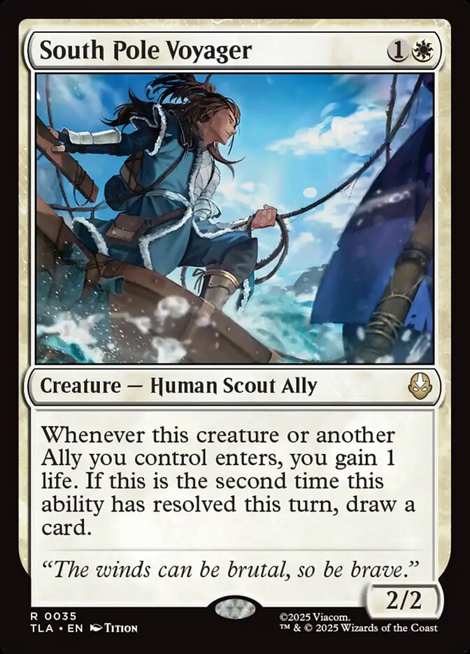 South Pole Voyager Avatar The Last Airbender #035 MTG Single Card Front