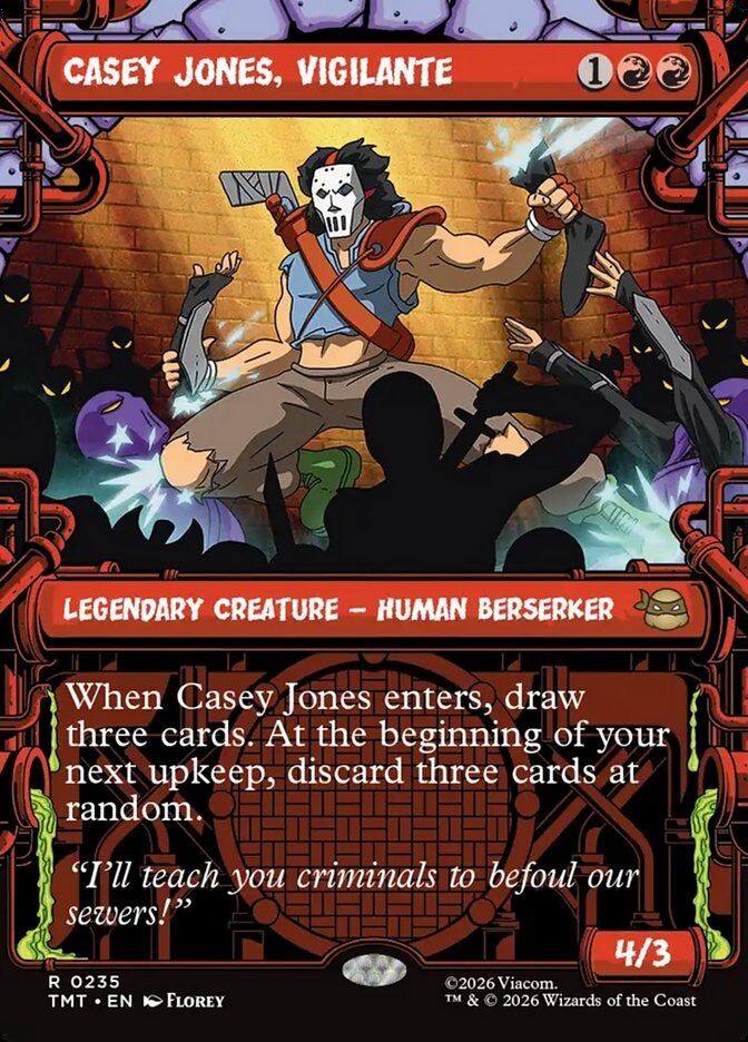 Casey Jones, Vigilante Sewer Frame #235