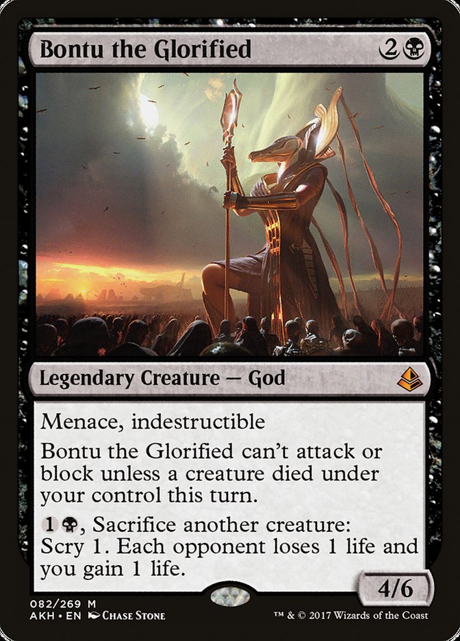 Bontu the Glorified Amonkhet #082 | Magic! The Gathering Singles
