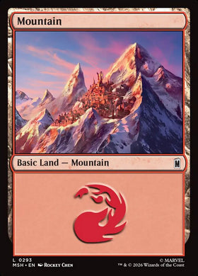 Marvel Superheroes Mountain Card...