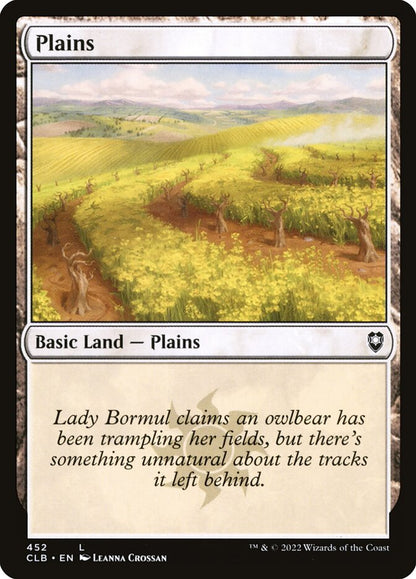 Plains - Commander Legends #452 Card Front