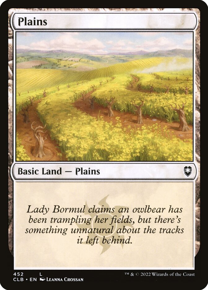Plains - Commander Legends #452
