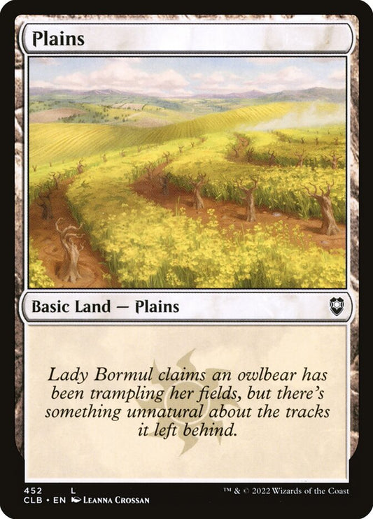 Plains - Commander Legends #452 ...