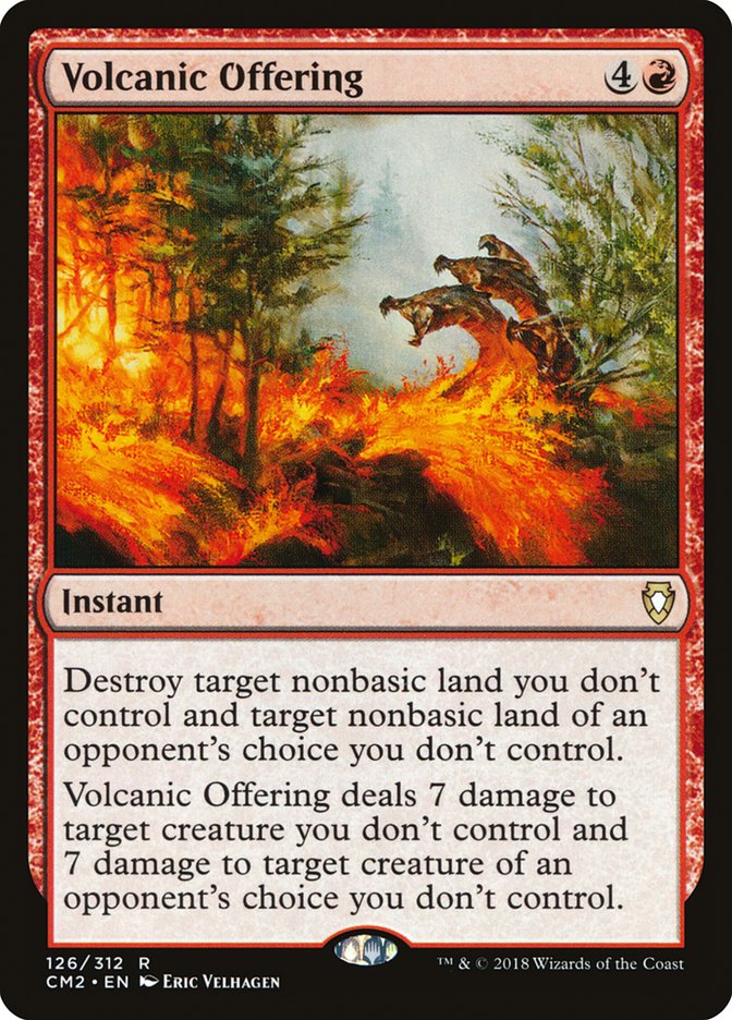 Volcanic Offering - Commander Anthology 2 #126