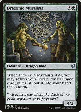Draconic Muralists - Commander L...