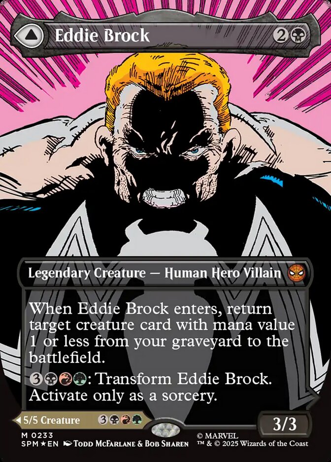Eddie Brock // Venom, Lethal Protector Borderless - Spider-Man #233